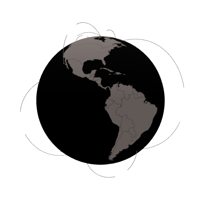 Globe with provenance links
