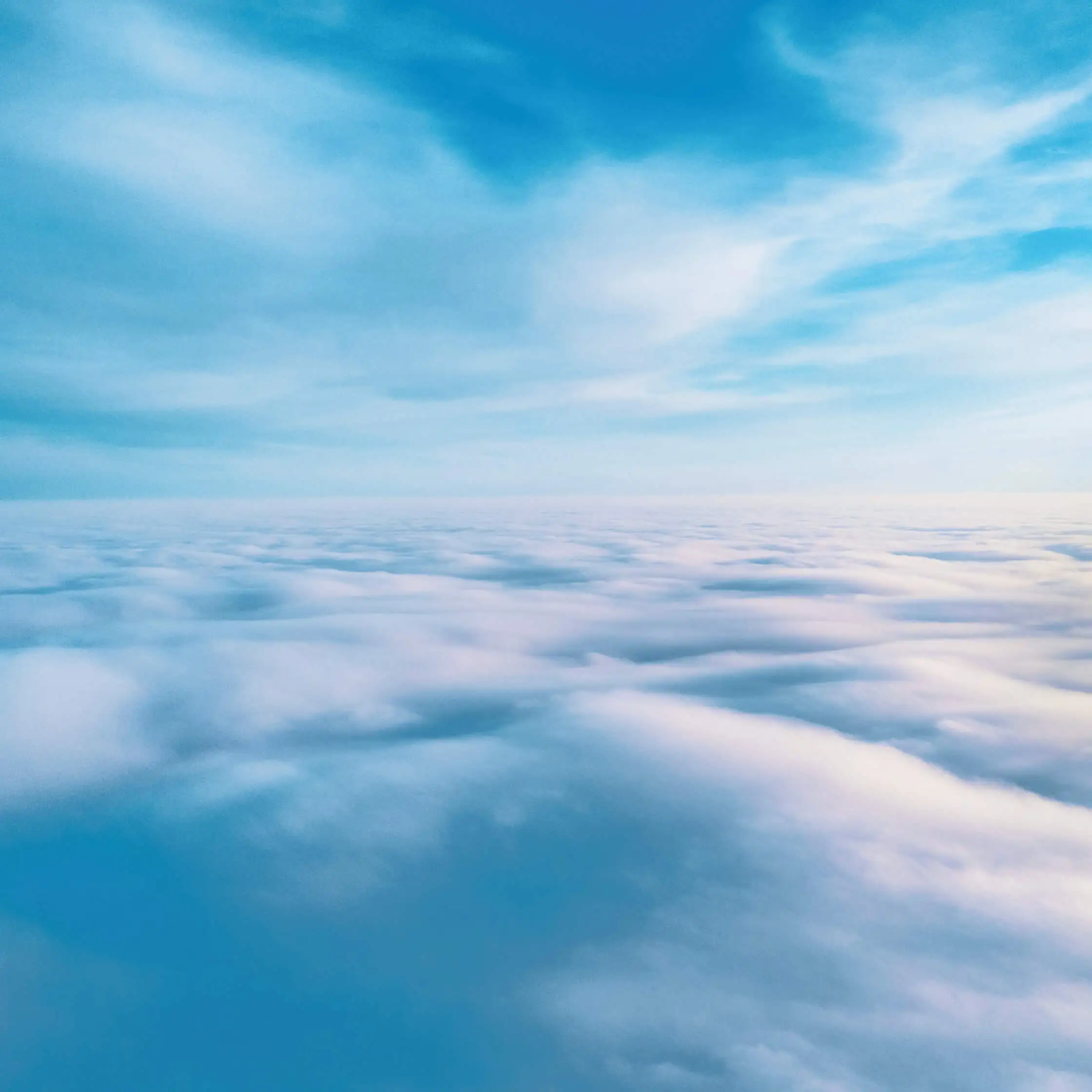 Clouds seen from above